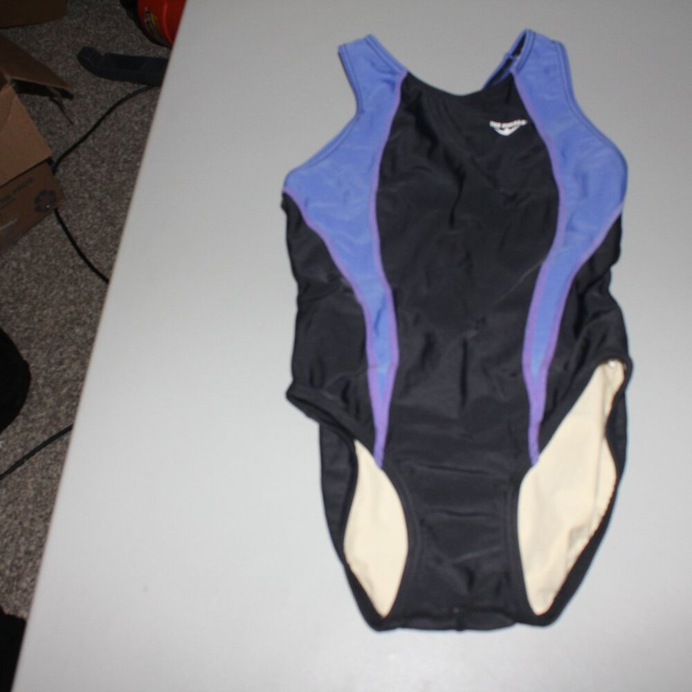 Blue & Black The Finals Swimsuit Size 26